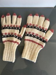 Hand Knitted Wool Gloves NEW!