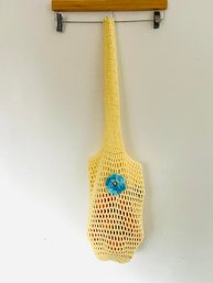 Handmade Cotton  Crochet Artisan Produce Sack For Market Bag/ Beach Bag NEW!