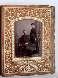 1895 - Victorian Wealthy Family Fashion Picture 5.5' X 4.0' Image Size Excellent