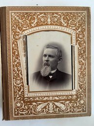 1895 - Victorian Wealthy Patriarch Picture 5.5' X 4.0' Image Size Excellent