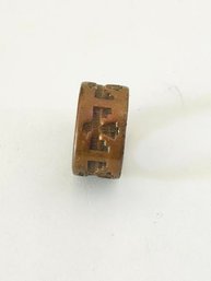 Vintage American Indian  Copper Ring SZ  4