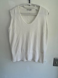White Vest 'Green Lamb' SZ 14 (L) NWOT