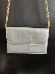 Faux Snakeskin  Design Evening Shoulder Bag /Purse  NWOT