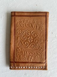 Vintage Leather Wallet Made In Morocco