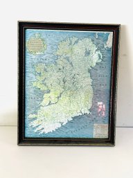 Vintage Kingdom Of Ireland Map