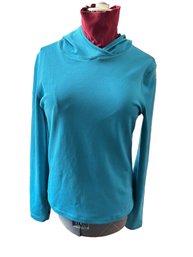 Under Armour Women's  Hoodie Turquoise Coldgear Active Wear Pull-on SZ XL