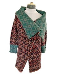 JUCCA Made In Italy Boho Knit Cardigan SZ S
