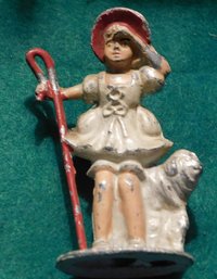 Little Bo Peep Tommy Toy Metal Figure