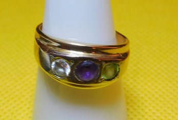 14 KT Synthetic Stones (3) 7.3 Grams