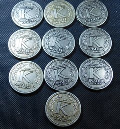 Kinsella Estates Winery Red Wine Challenge Coin Cabernet Sauvignon CA (10)