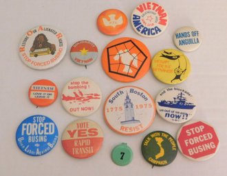 Political Pins Discovery Lot