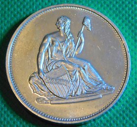 Seated Liberty 1 Troy Ounce .999 Silver Round