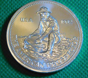 1982 Engelhard Prospector 1 Troy Ounce .999 Silver