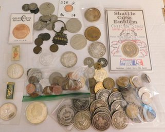 Coins, Medals Discovery Lot