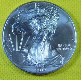 2014 American Silver Eagle 1 Ounce Silver