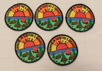 5 - 1973 Growing In Scouting II Koshare Patches