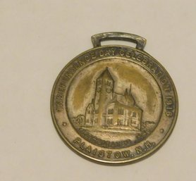 Watch Fob Plaistow NH 1916