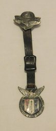 Watch Fob Fraternal Order Of Eagles 1915 Clinton Mass