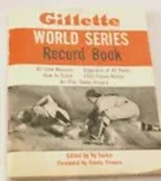 1953 GILLETTE WORLD SERIES RECORD BOOK