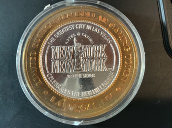 .999 Fine Silver Limited Edition Gaming Token 1997