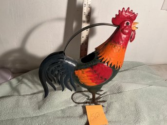 Rooster Water Can, Metal