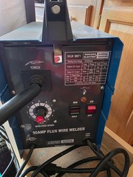 Chicago Electric 90 Amp Flux Wire Welder With Cart