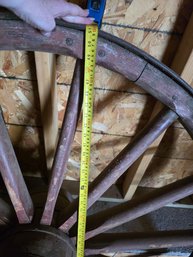 50' Brown Wagon Wheel