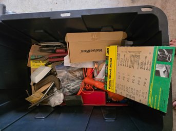 (3) Heavy Duty Totes Packed With Tools