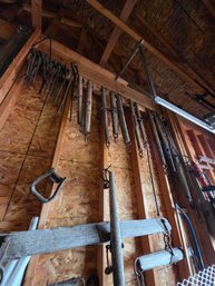 Lot Of Antique Horse-Drawn Farming Implements