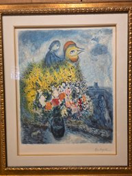 Marc Chagall 'Le Coq Avec Jaune'