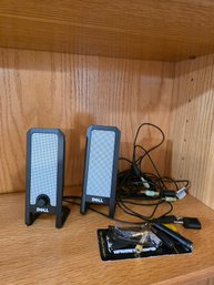 Pair Of Dell Desk Speakers