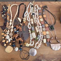 10 Pc. Earth-Tones Vintage Necklace Assortment