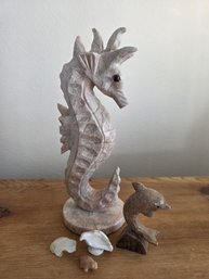 5 Piece Carved Stone Animal Assortment