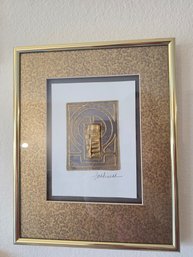 'Ancient Relics' Framed Paper Art
