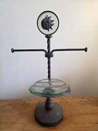 Celestial Sun & Moon Towel Stand