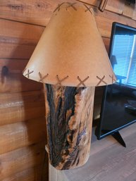 Solid Wood Table Lamp #2