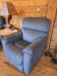 Blue/Grey Electric Recliner #1