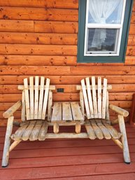 Adirondack-Style Bench