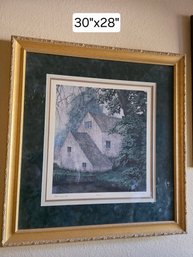 'Bibury' By Caldwell Lithograph