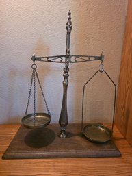 Antique Brass Balance Scale