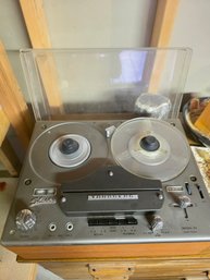 Vintage Tanberg Series 64 Studio Tape Deck With Various Tapes