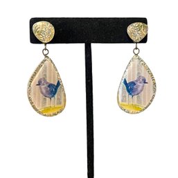 Its Giving.. Mass Awareness Of A Certain Avian Variety Handmade Earrings