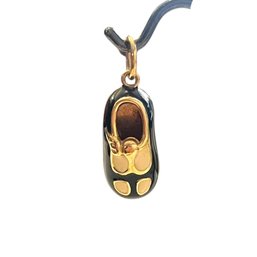 14k Baby Shoe Charm Or Pendant