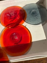 Rondels 6 Blown Glass