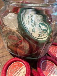 Vintage Dairy Paper Cap Lot