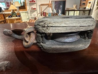 Antique Pulley.  Smaller Size