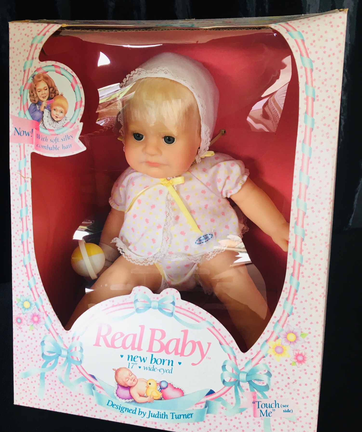 Hasbro Real Baby New Born 1985 By Judith Turner #1108