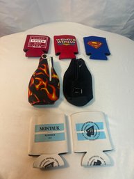 Lot 8: 7 Coozies 5 For Cans, 2 For Bottles