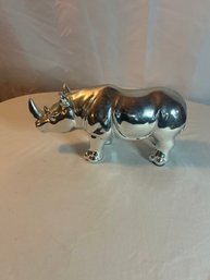 Lot 19: Rhino Statue