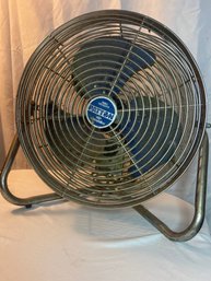 Lot #29: Antique Patton High Velocity Fan, Blue Blades
